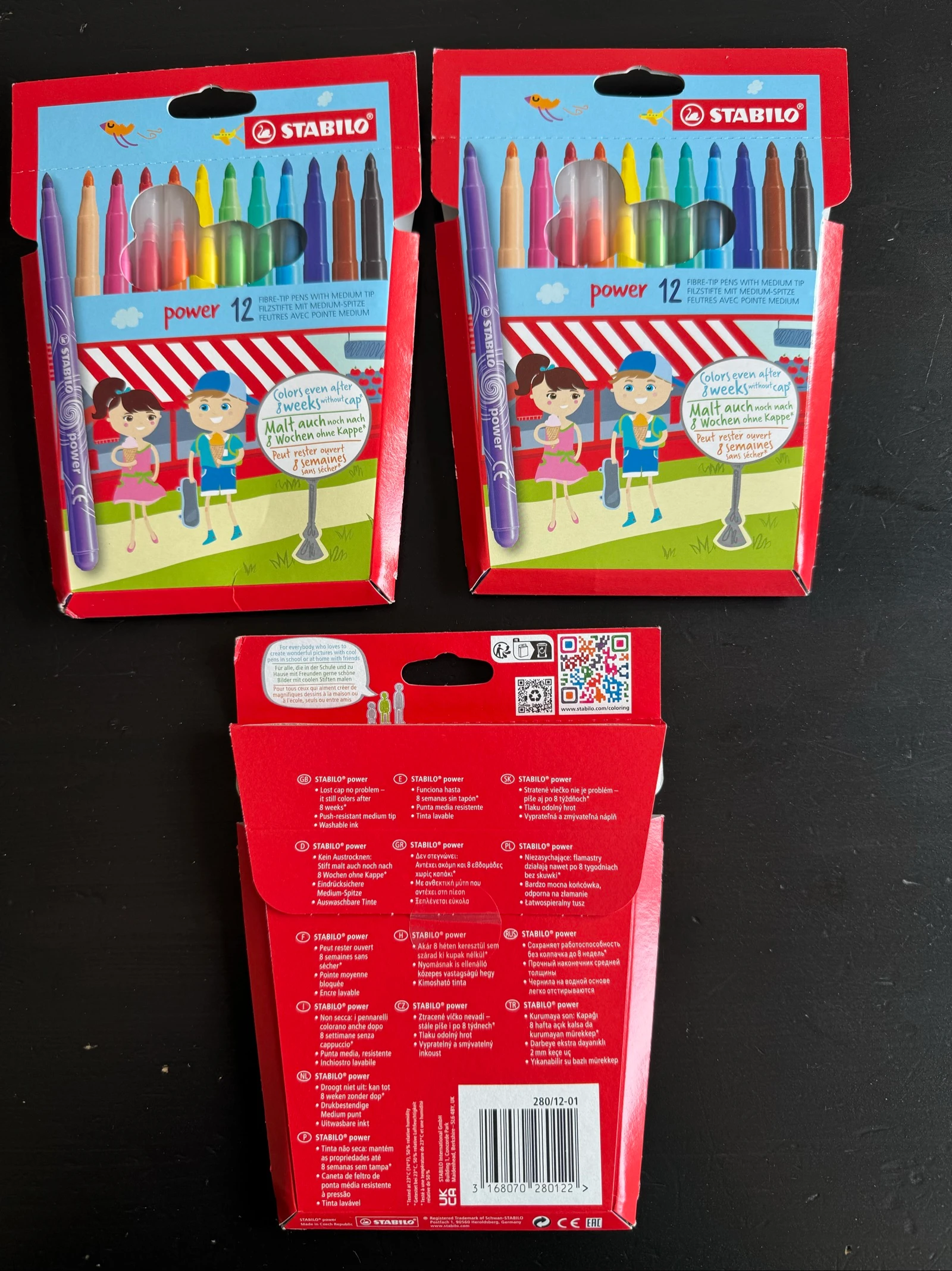 3 paquetes de rotuladores stabilo – photo 2